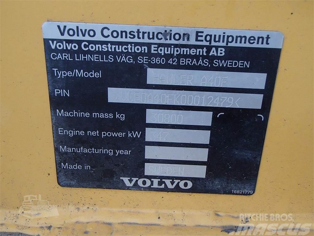 Volvo A40F Поливальні машини