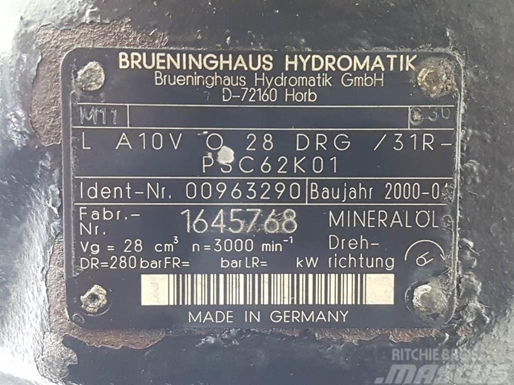 Brueninghaus Hydromatik AL A10VO28DRG/31R-PSC62K01-Load sensing pump Гідравліка