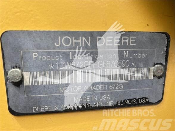 John Deere 672GP Грейдери
