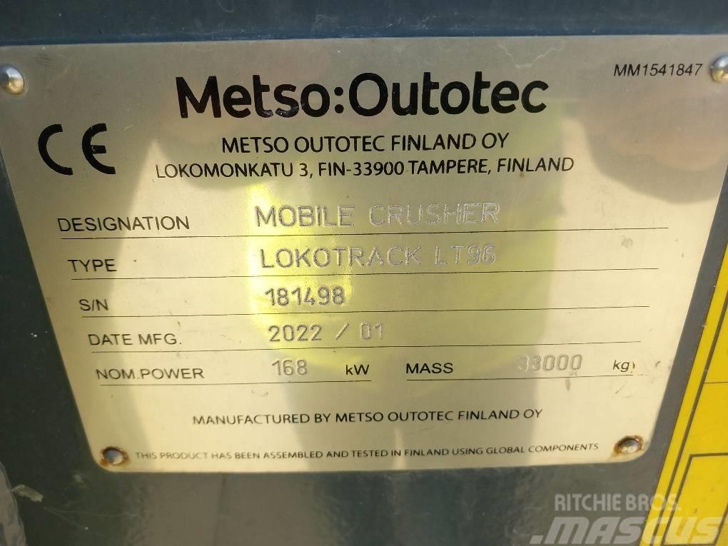 Metso Lokotrack LT 96 Мобільні дробарки