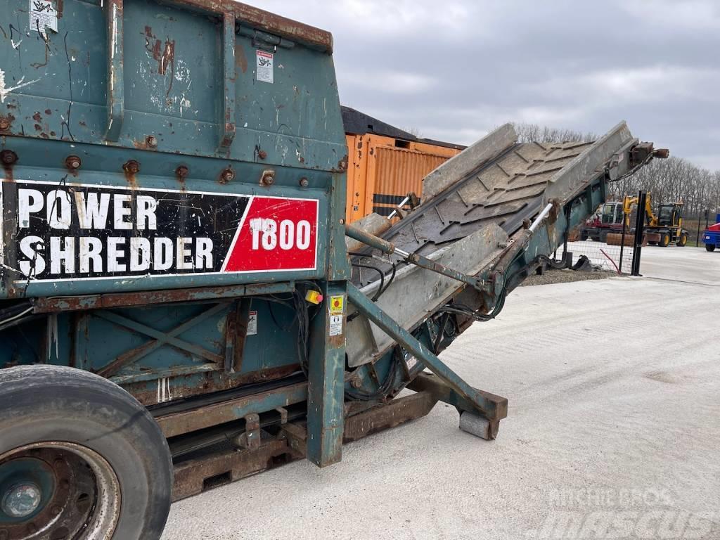 PowerScreen Powershredder 1800 Знищувачі сміття  (шредери)