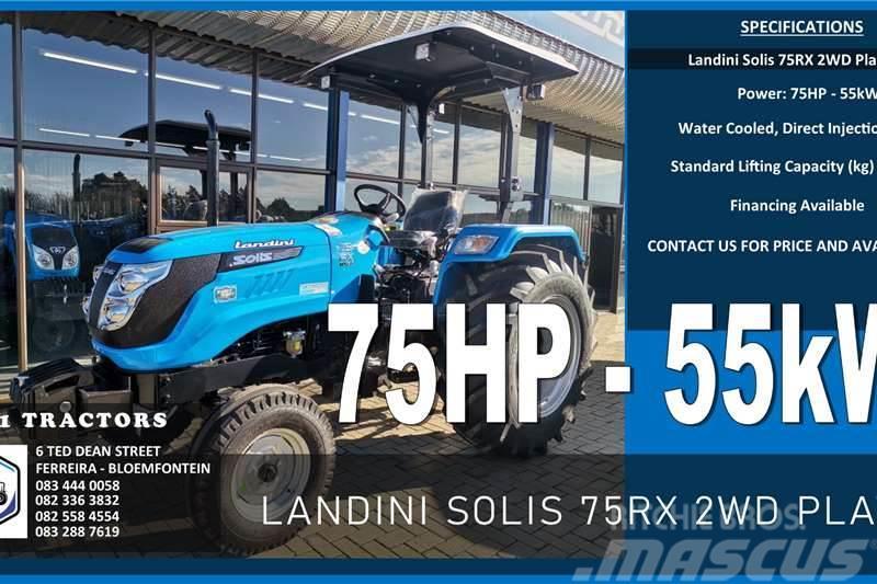 Landini SOLIS 75RX 2WD PLATFORM Трактори