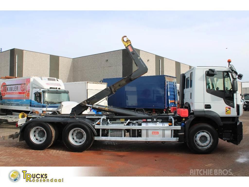 Iveco Stralis 460 + 6x4 + 20T +150.121KM!! 12 PIECES IN Вантажівки з гаковим підйомом