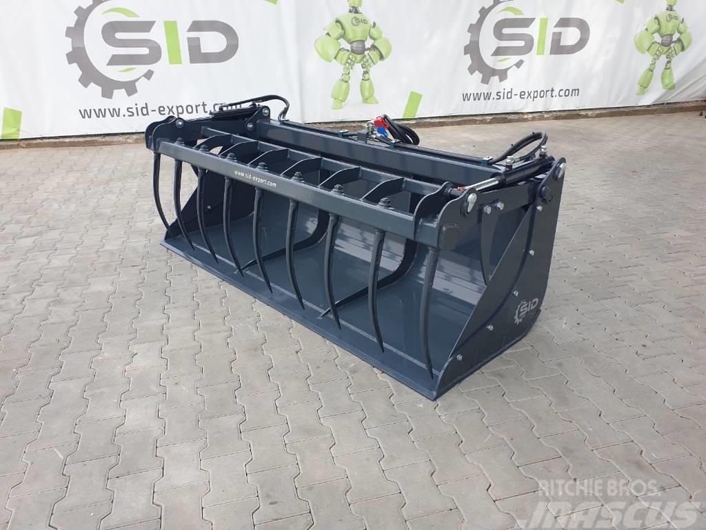 SID Grab bucket crocodile / Cupa greifer / Pelikaanbak Запчастини та додаткове обладнання для фронтальних навантажувачів