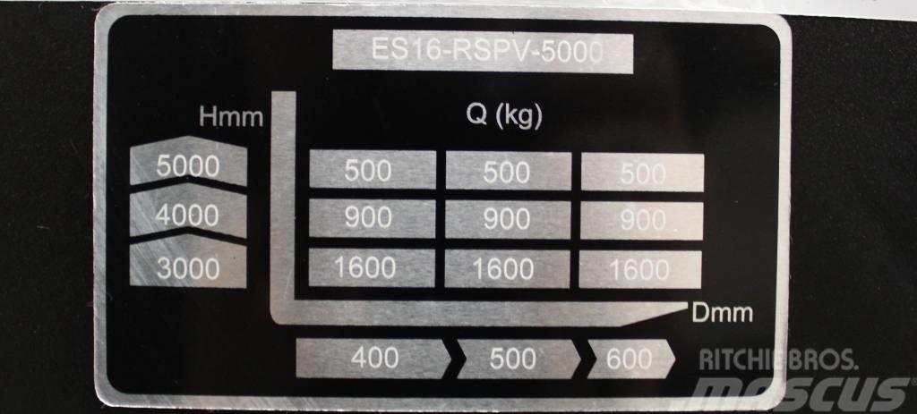 Silverstone ES16-RSPV-5000 LI-ION VAPAA- JA PERUSNOSTOLLA Самохідні електроштабелери
