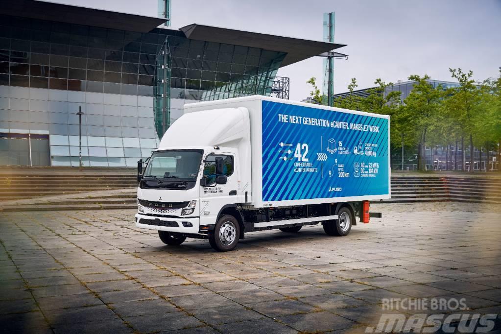 Fuso eCanter el lastbil 8,55 ton transportskåp Фургони