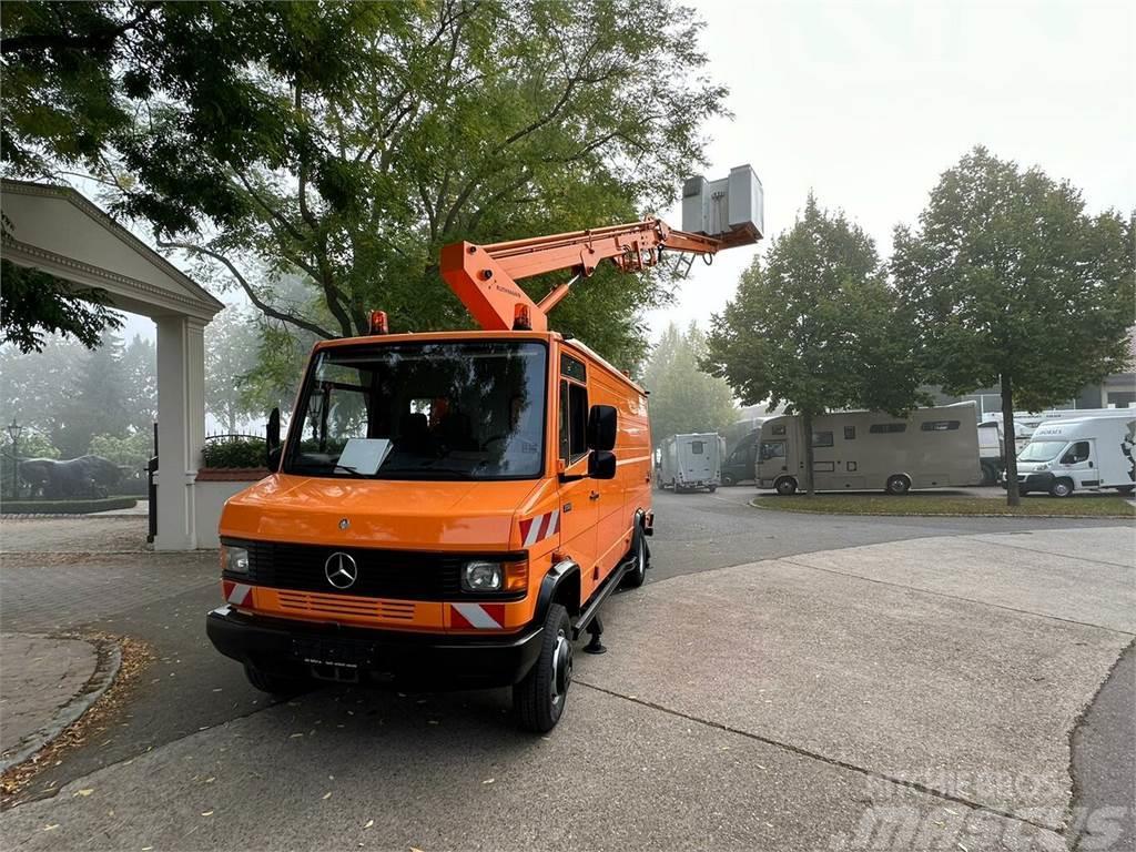 MERCEDES-BENZ 711 mit Ruthmann K 105 Arbeitsbühne Автовишки на базі вантажівки