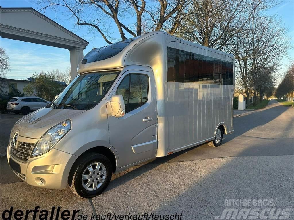 RENAULT Master Haras 1-2 Pferde Automatik Автотранспорт для перевезення тварин