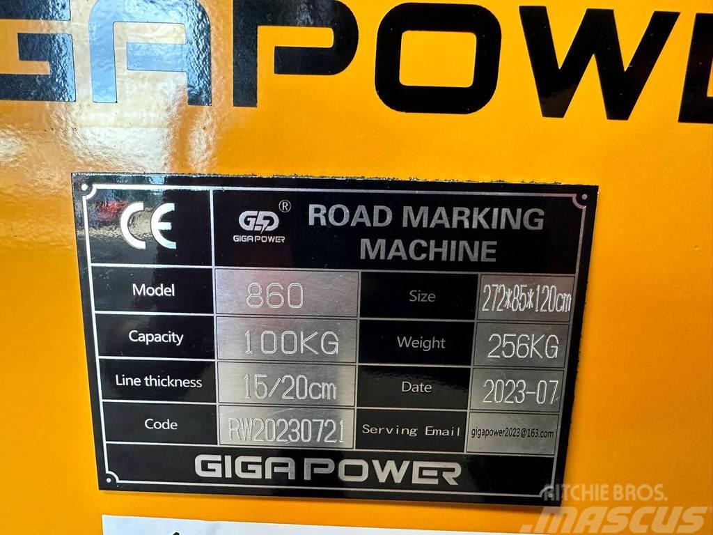  Giga power Road Marking Machine Автомобілі