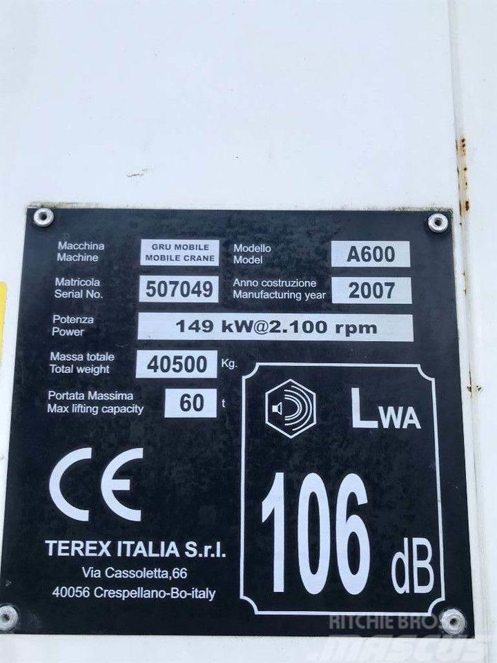 Terex Bendini A600-1 автокрани всюдиходи