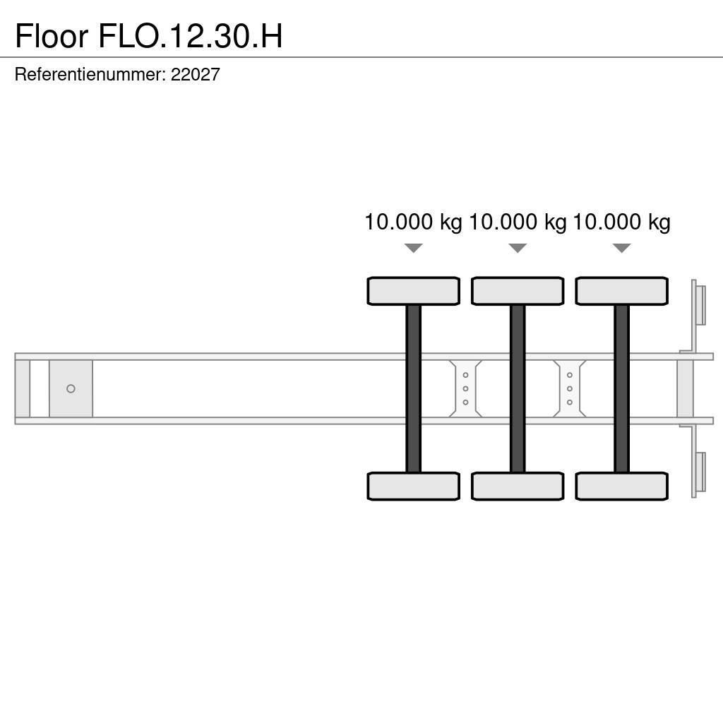 Floor FLO.12.30.H Напівпричепи-платформи/бічне розвантаження