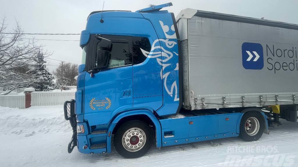 Scania S450, 4x2 / Hydraulic Тягачі