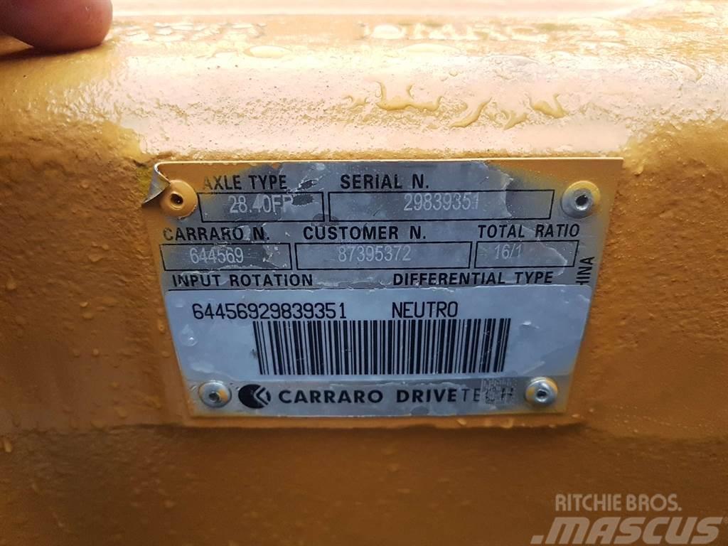 Carraro 28.40FR-644569-Axle/Achse/As Осі
