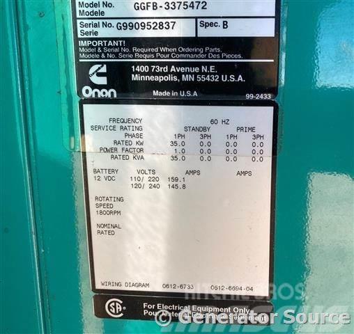 Cummins 35 kW - JUST ARRIVED Інші генератори
