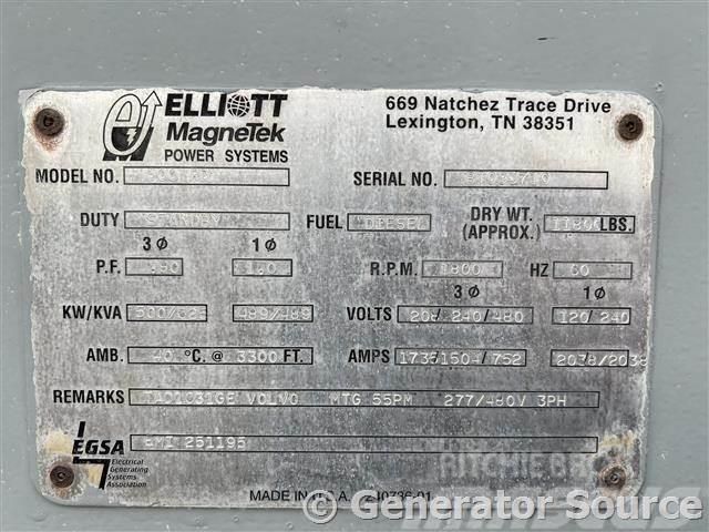 Elliott Magnatek 500 kW - JUST ARRIVED Дизельні генератори