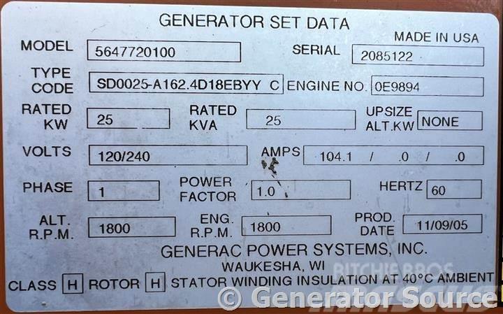 Generac 25 kW - JUST ARRIVED Дизельні генератори