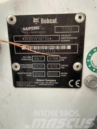Bobcat T770HFJ suspension Міні-навантажувачі