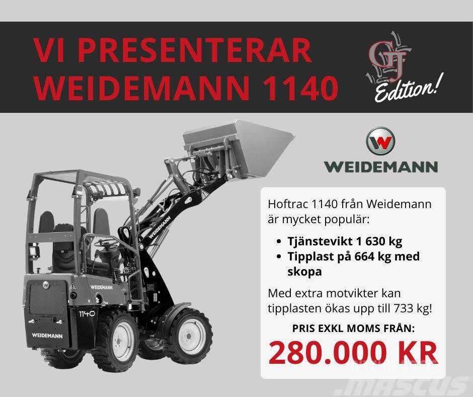 Weidemann Kampanj från 280,000kr + moms 1140 Багатофункціональне обладнання для вантажних і землекопальних робіт