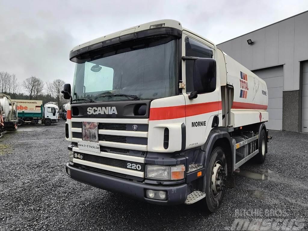 Scania P94-220 14 000L FUEL / CARBURANT TRUCK Вантажівки-цистерни