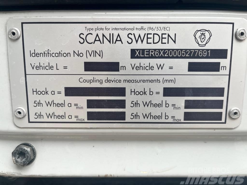 Scania R 480 XPI  HDS-Effer 655S автокрани всюдиходи