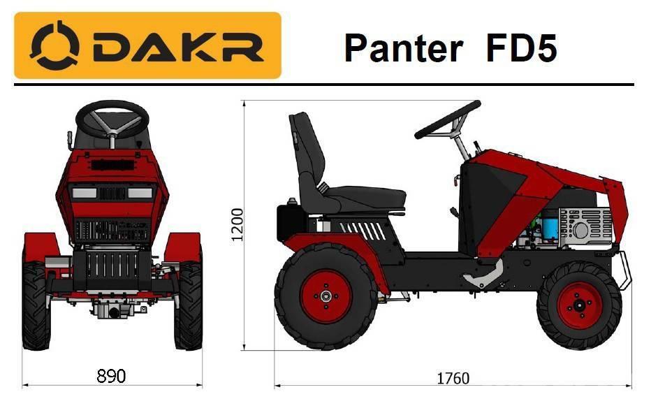  DAKR Panter FD-5 Трактори