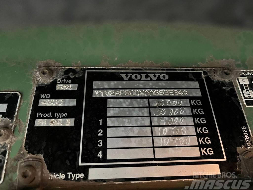 Volvo FH 16 600 6x4 SOLD AS CHASSIS / RETARDER / BIG AXL Шасі з кабіною