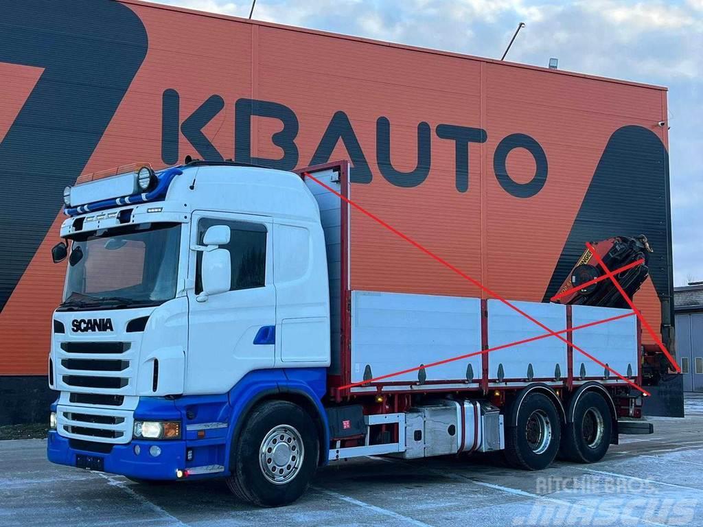 Scania R 620 6x4 SOLD AS CHASSIS !!! / CHASSIS L=6220 mm Шасі з кабіною