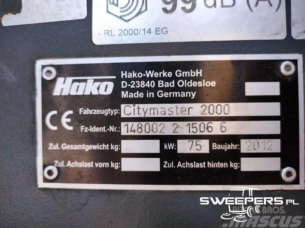 Hako Citymaster 2000 Підмітальні машини