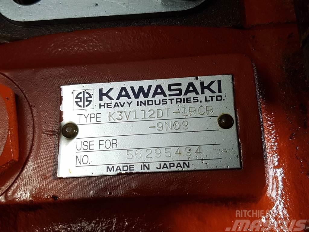 Kawasaki K3V112DT-1RCR-9N09 - Load sensing pump Гідравліка