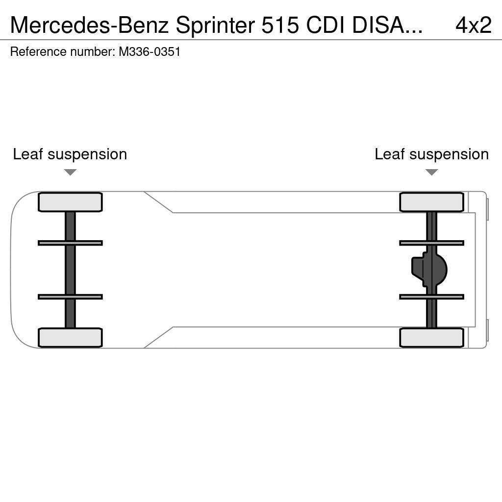 Mercedes-Benz Sprinter 515 CDI DISABLED RAMP Мікроавтобуси