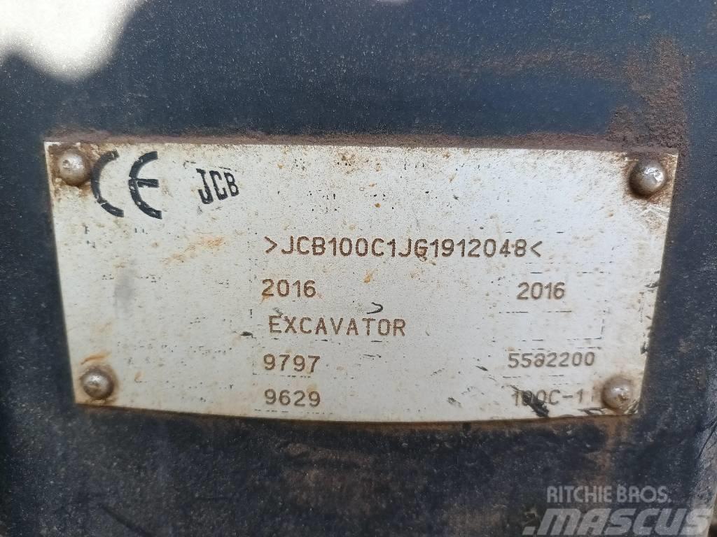 JCB 100 C Середні екскаватори 7т. - 12т.