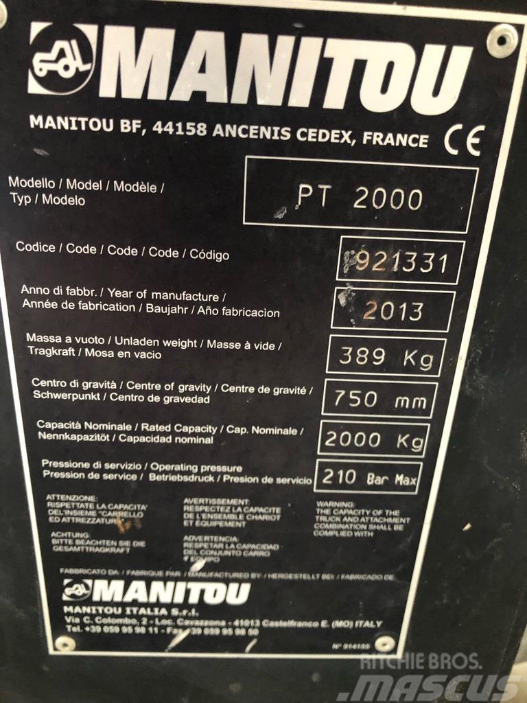 Manitou PT2000 Інші компоненти