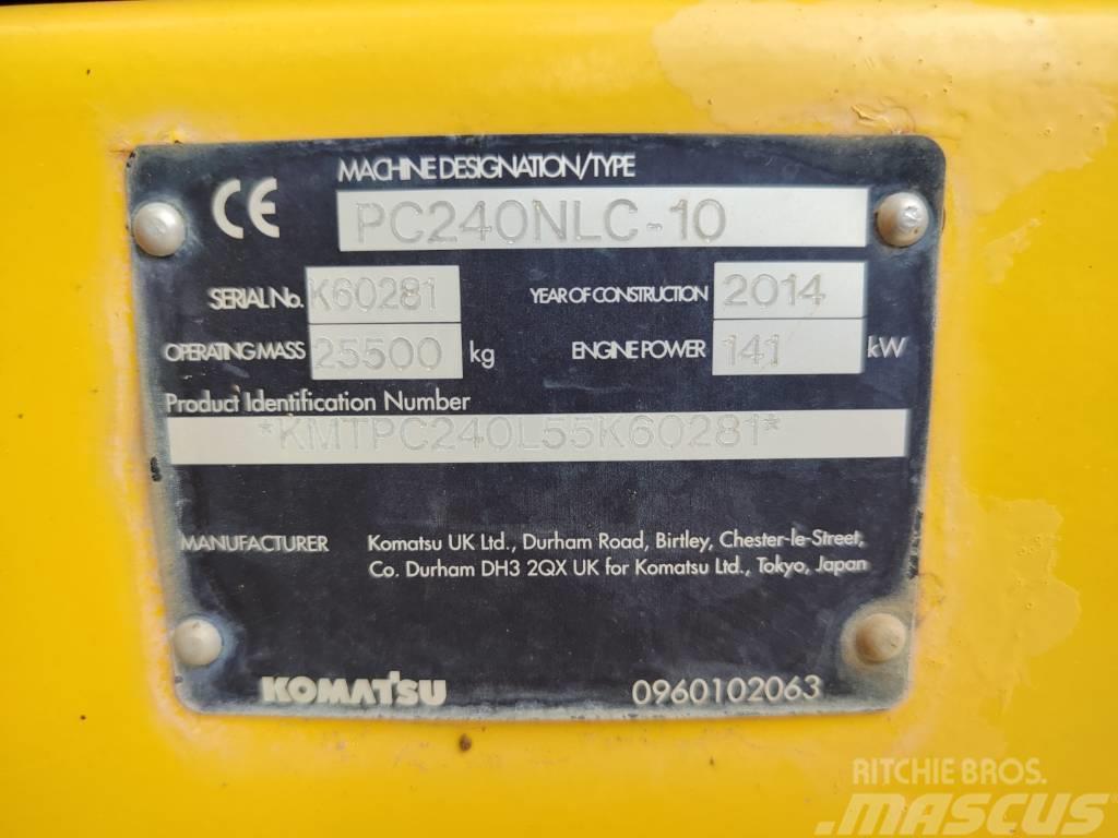 Komatsu PC 240 NLC-10 Гусеничні екскаватори