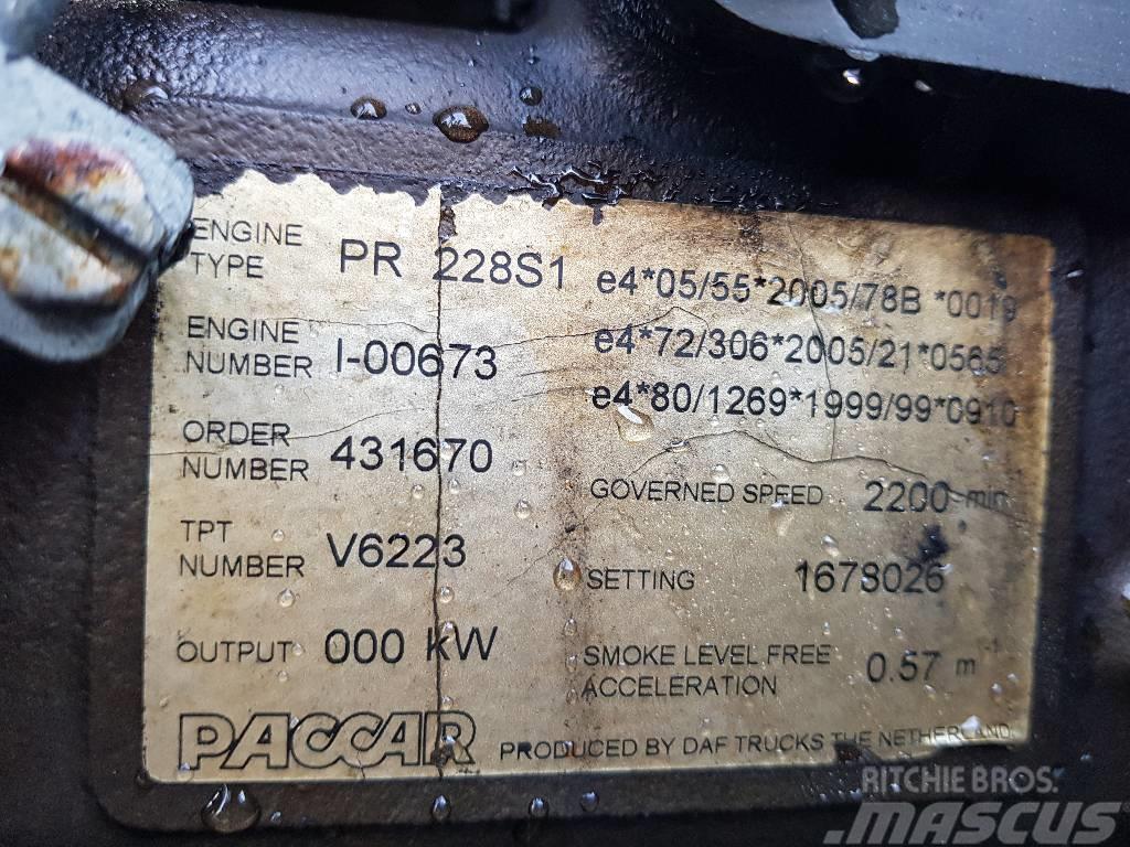 Paccar PR228S1 Двигуни