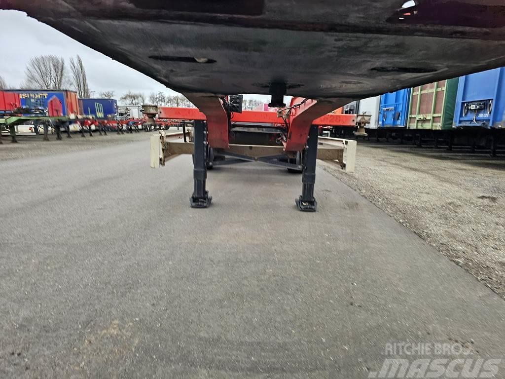 Krone SD 27 | 3 axle container chassis | 4740 kg | Saf D Напівпричепи для перевезення контейнерів