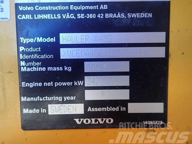 Volvo A 45 G Зчленовані самоскиди