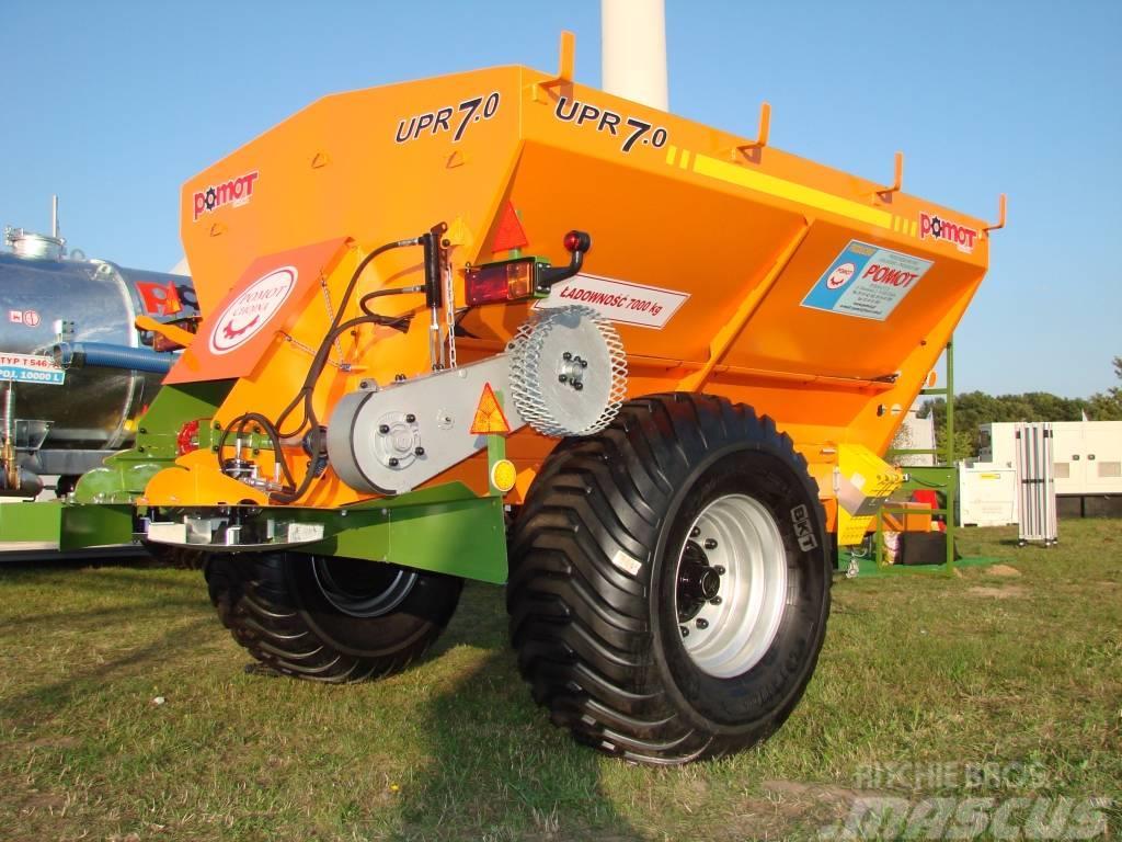 Pomot UPR 7 T fertilizer and lime spreader Розсіювач мінеральних добрив