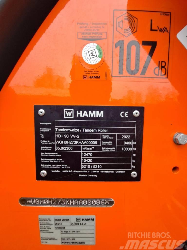 Hamm HD+ 90i VV-S Котки тротуарні