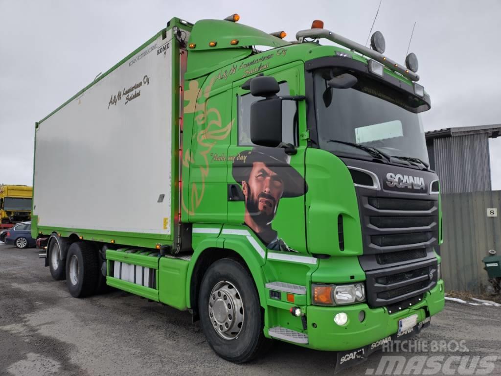 Scania R560 6x2 kome ketjupurkukori Вантажівки для тріски