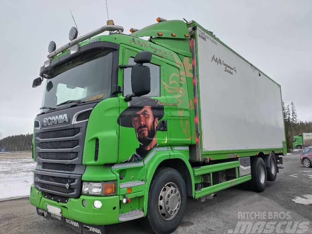 Scania R560 6x2 kome ketjupurkukori Вантажівки для тріски
