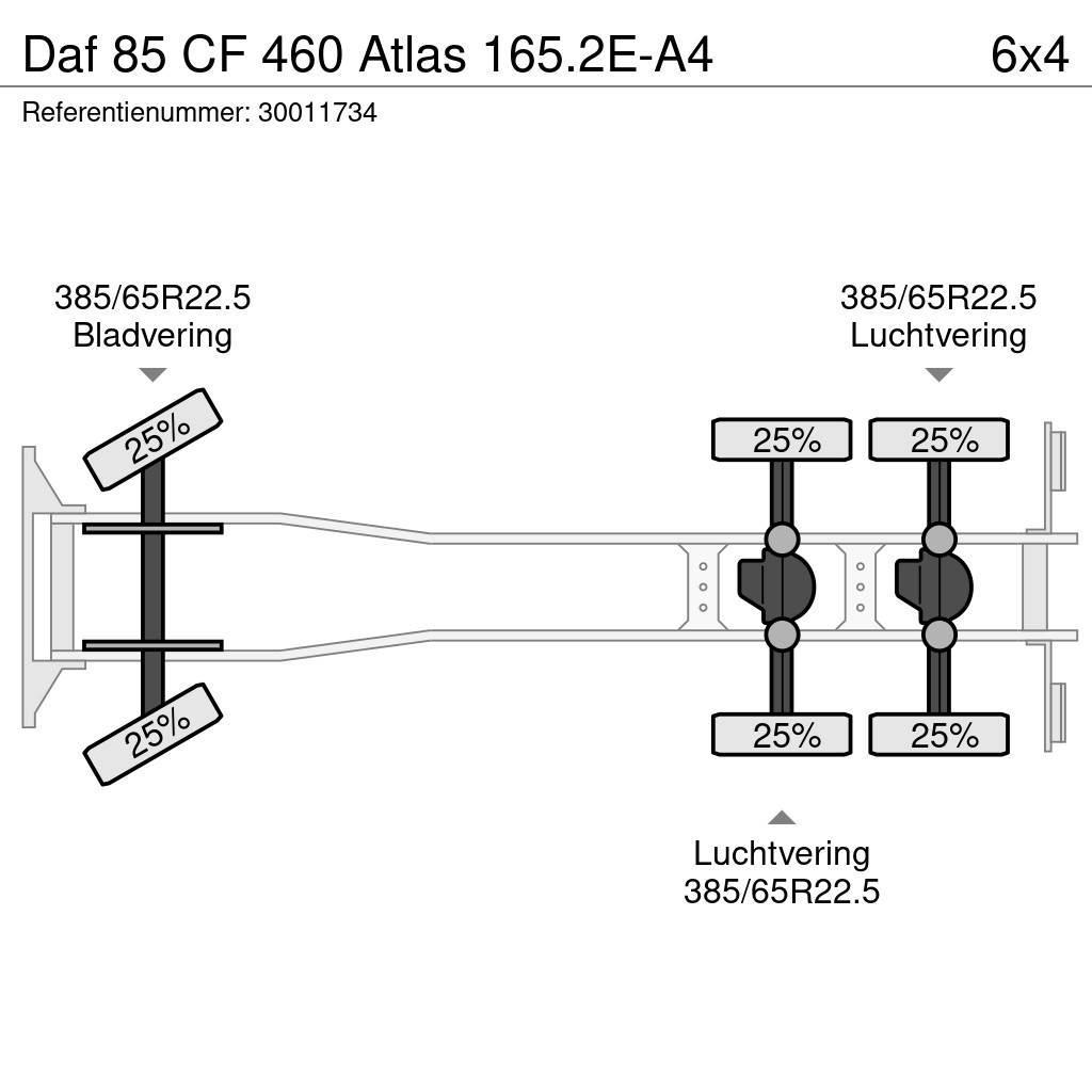DAF 85 CF 460 Atlas 165.2E-A4 Автокрани