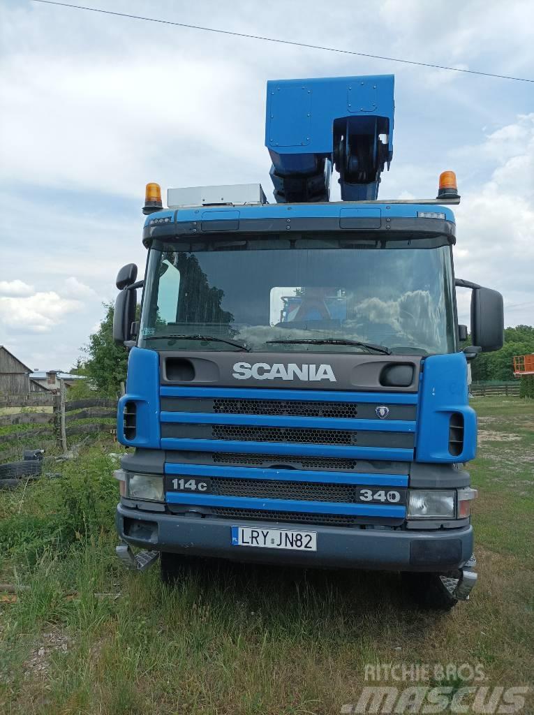 Scania 124 Автовишки на базі вантажівки