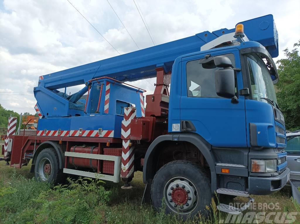 Scania 124 Автовишки на базі вантажівки