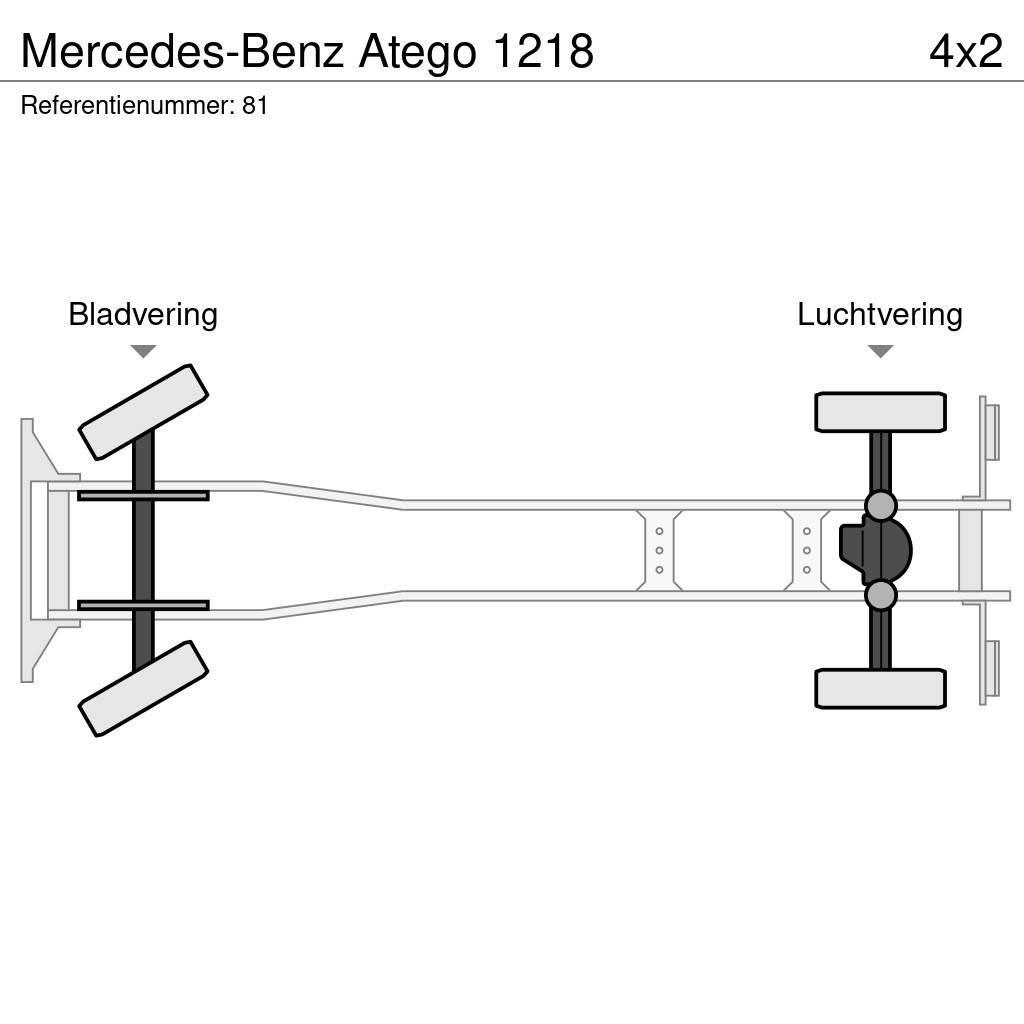 Mercedes-Benz Atego 1218 Фургони