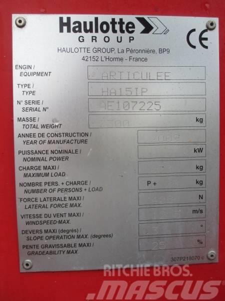 Haulotte HA 15 IP Колінчаті підйомники