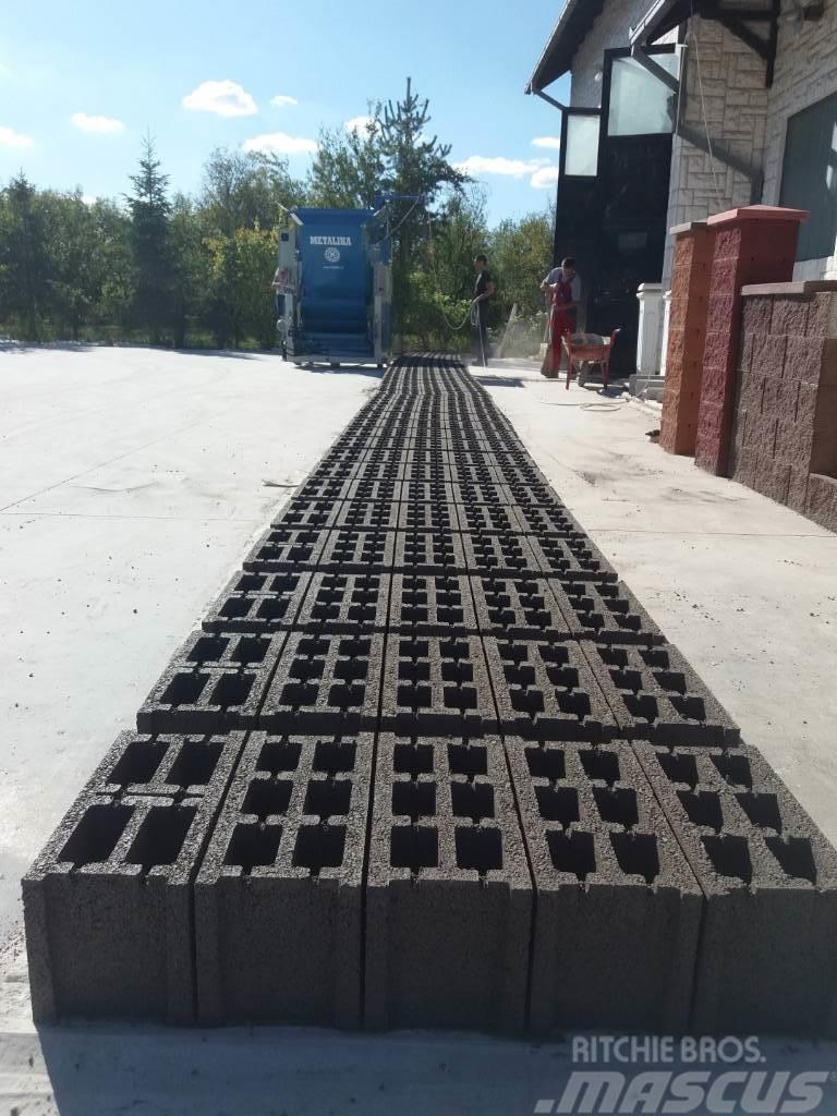 Metalika SVP-533 DB Concrete block making machine Агрегати для відливання бетонних блоків