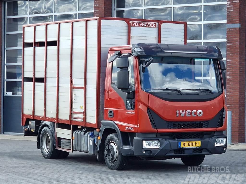 Iveco Eurocargo Livestock - Euro 6 - Low KM - Manual gea Автотранспорт для перевезення тварин