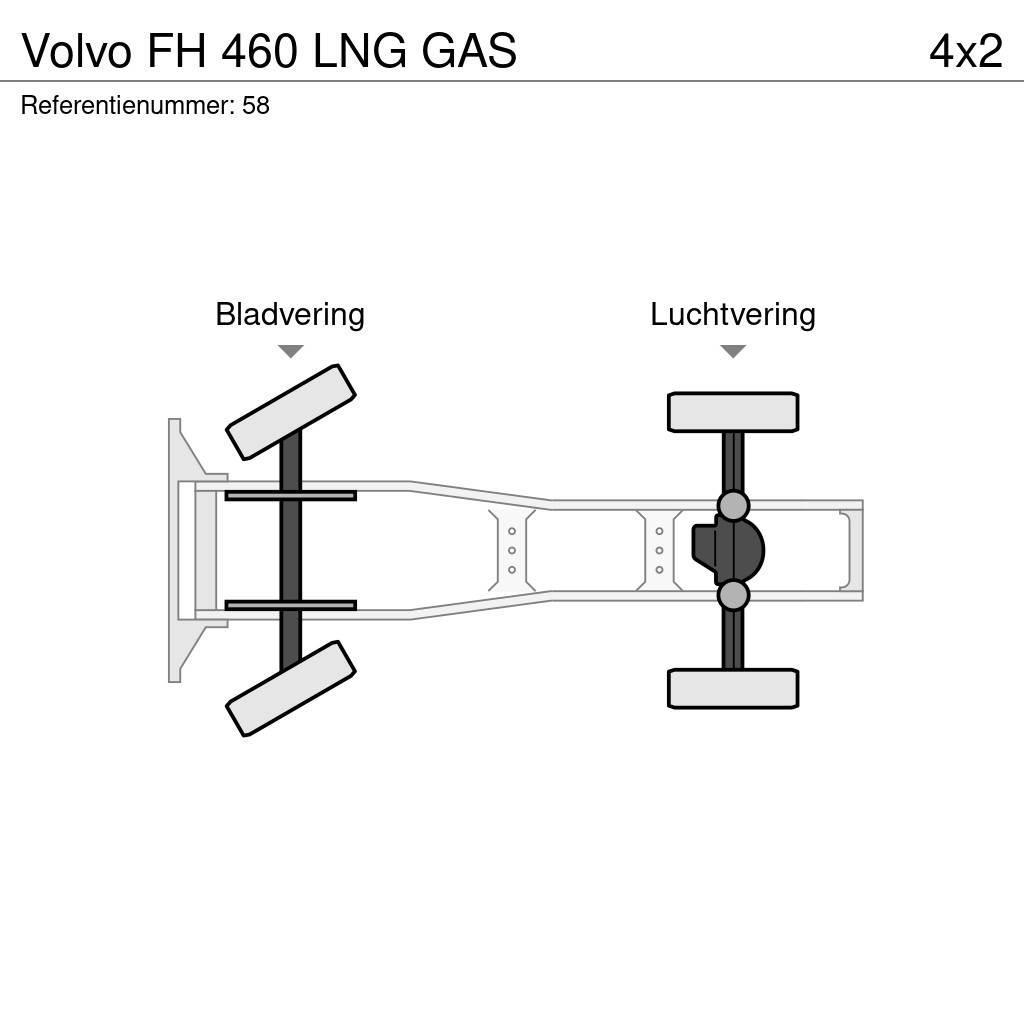 Volvo FH 460 LNG GAS Тягачі