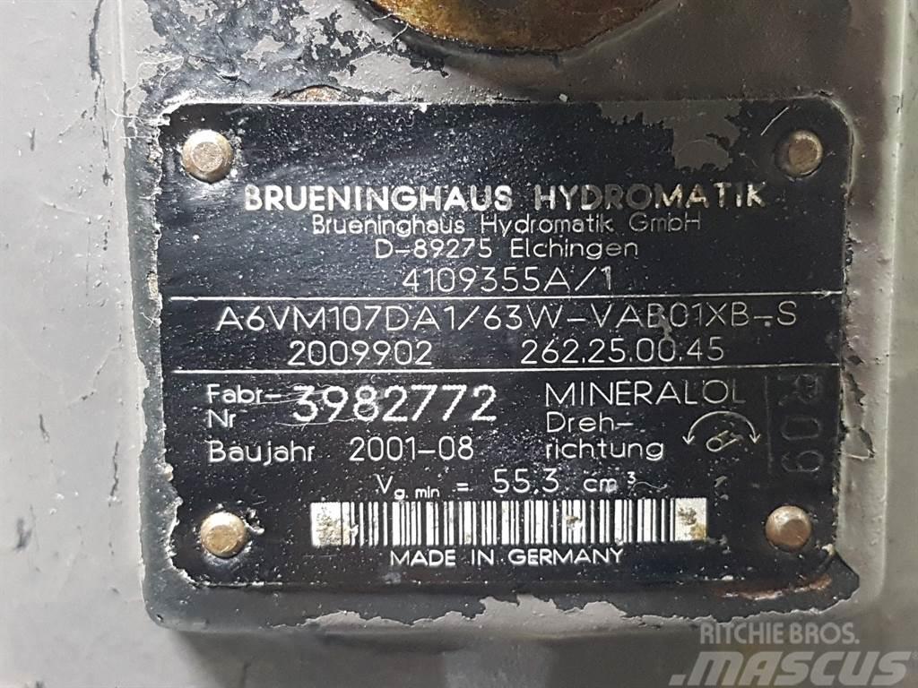 Ahlmann AZ14-Brueninghaus A6VM107DA1/63W-Drive motor Гідравліка
