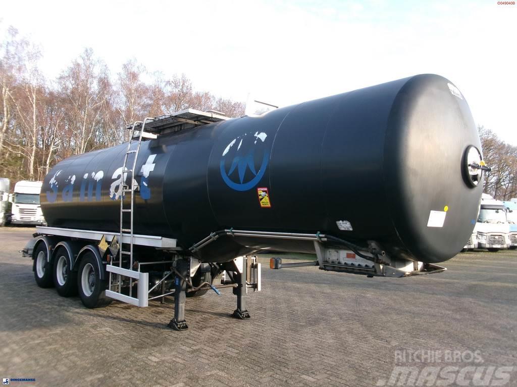 Magyar Bitumen tank inox 29.5 m3 / 1 comp + pump / ADR 13 Напівпричепи-автоцистерни